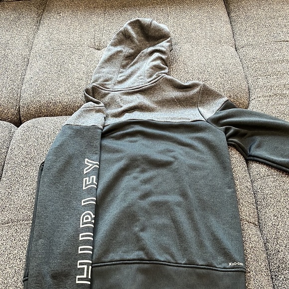2/$30 Boys Hurley zip up hoody - Picture 2 of 3